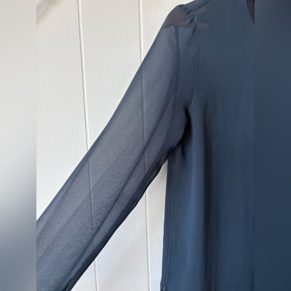 Zara Navy Tunic Dress | Size XS - Picture 4 of 6